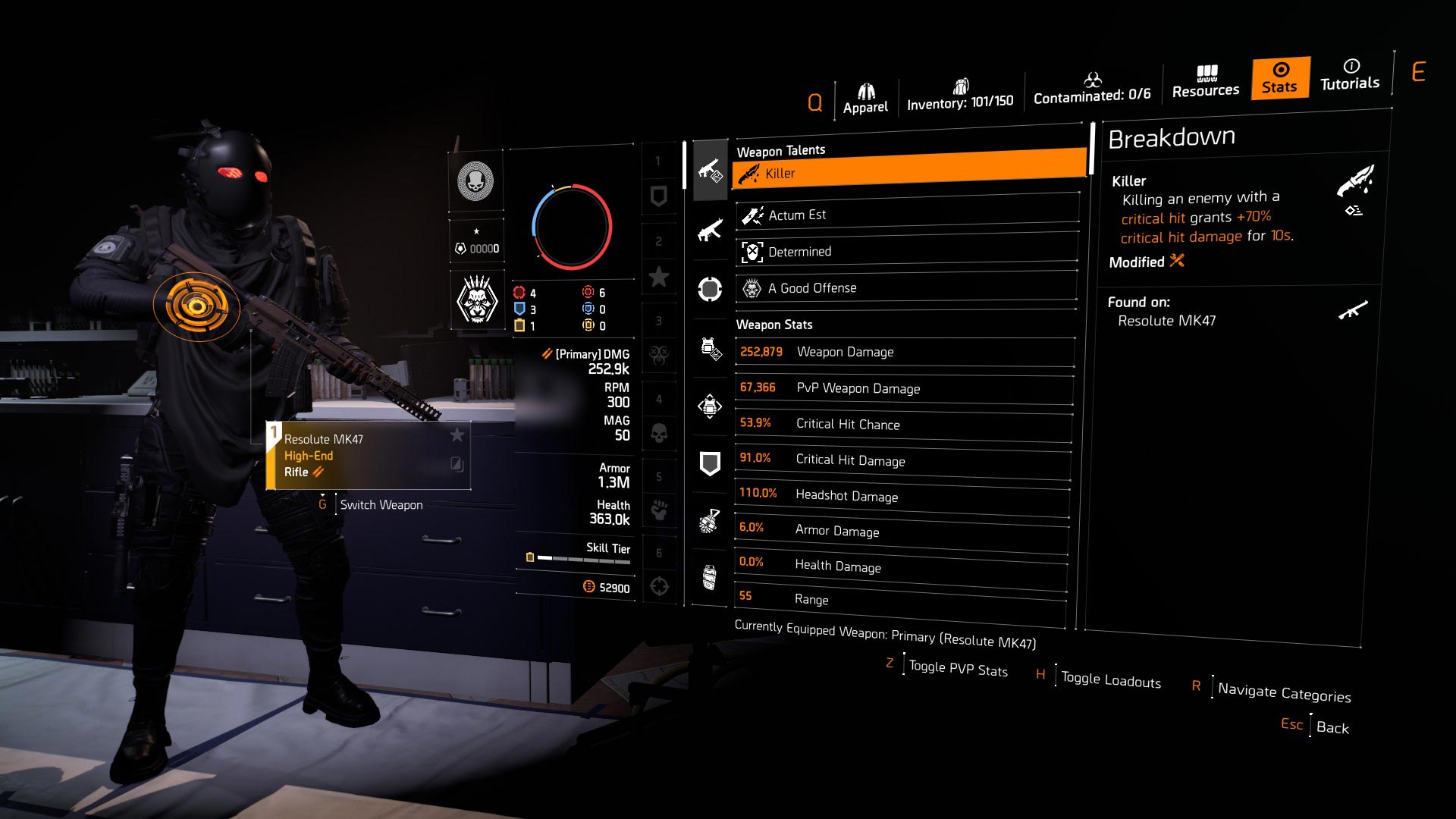 auto rifle build with aces set 2