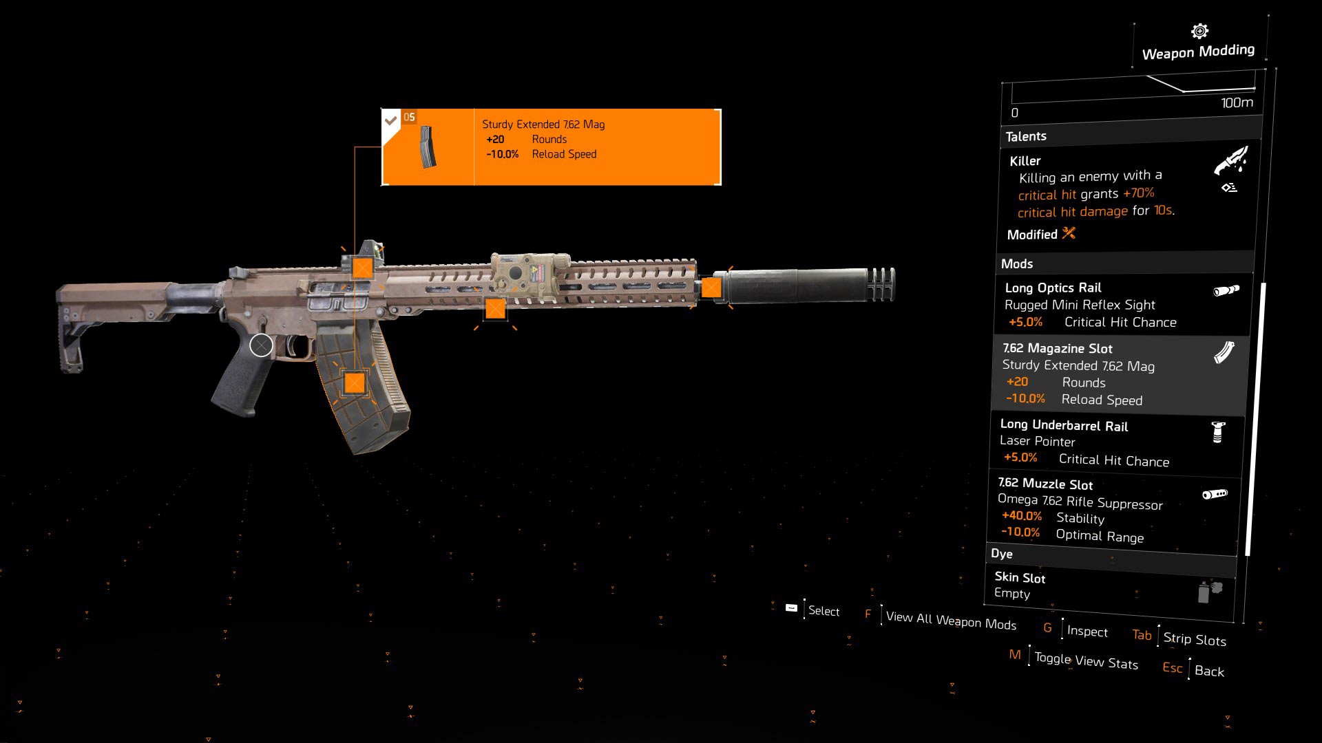 auto rifle build with umbra set 4