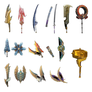 monster hunter rise weapons