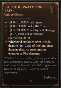 Buy Gohr's Devastating Grips Unique – Diablo 4 Service