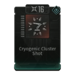 Cryogenic Cluster Shot Module Unlock