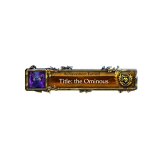 Ominous Title Boost