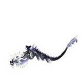 Heavenly Onyx Cloud Serpent Mount For Sale