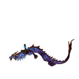 Thundering Cobalt Cloud Serpent Mount For Sale