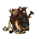 Grand Black War Mammoth Mount For Sale