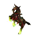 Fiery Warhorse's Reins Mount For Sale