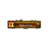 Galactic Warlord Title Boost