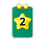 2-Star Stickers for Sale