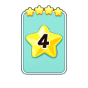 4-Star Stickers for Sale