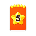 5-Star Stickers for Sale