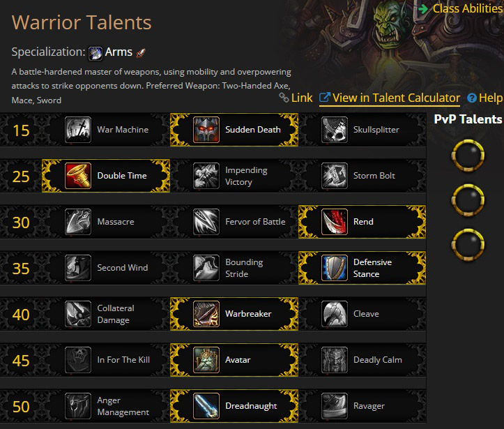 best talents for raiding
