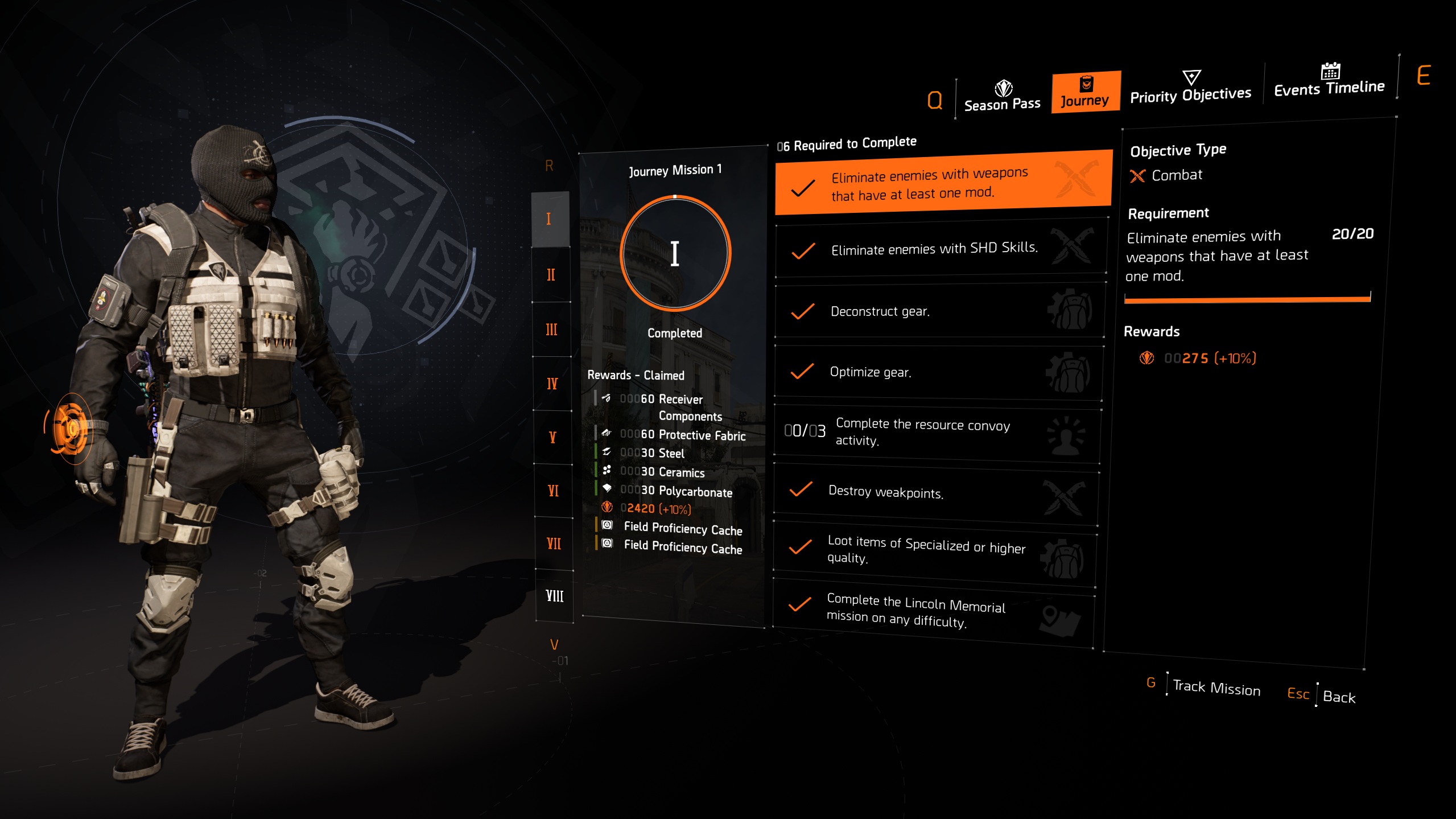 year 8 season 1 mission 1