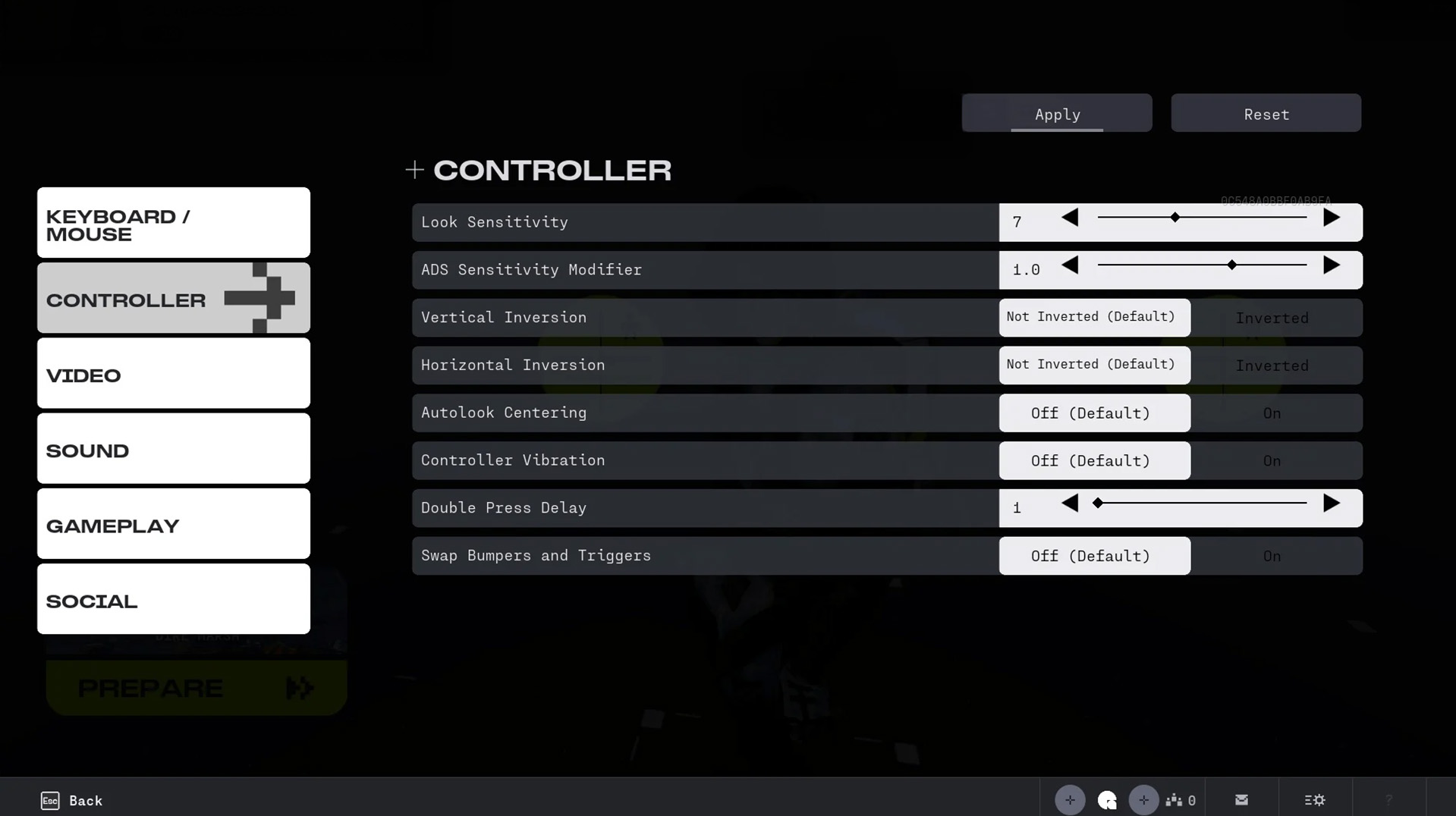 controller-settings