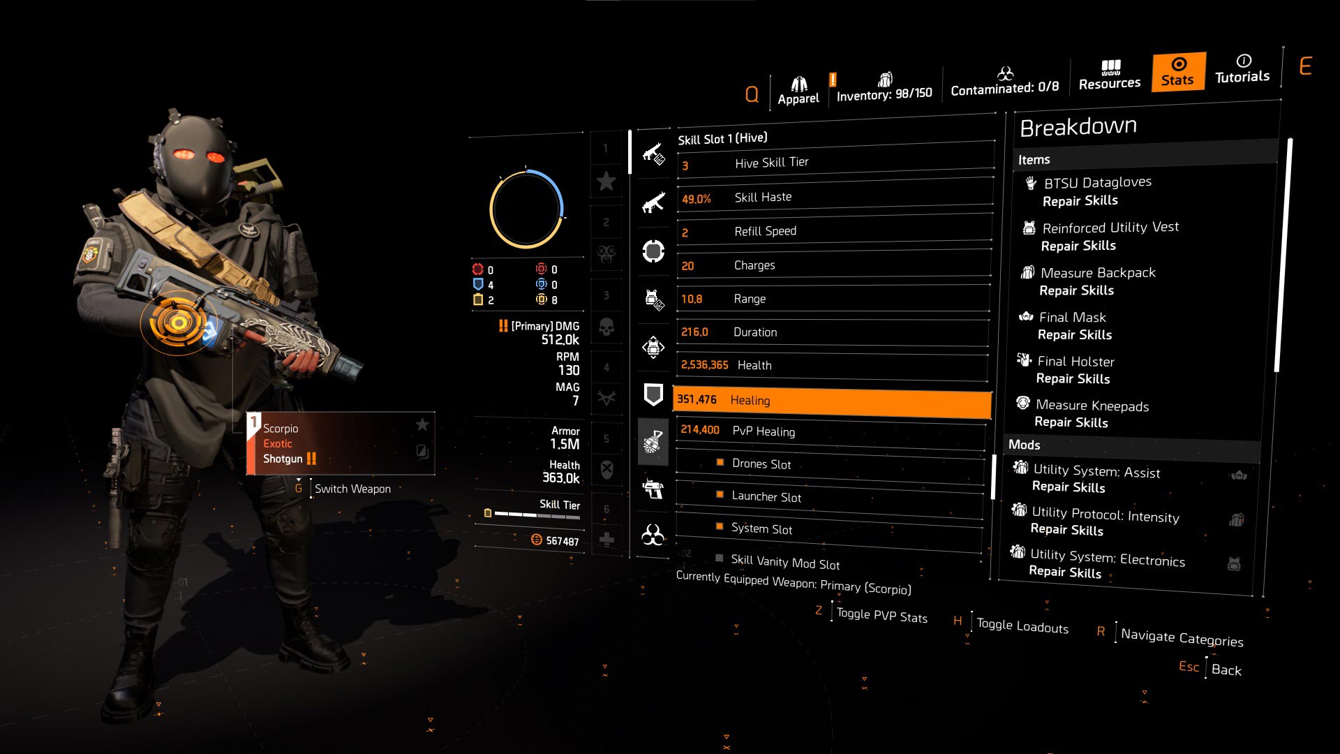 final measured healer support build 4