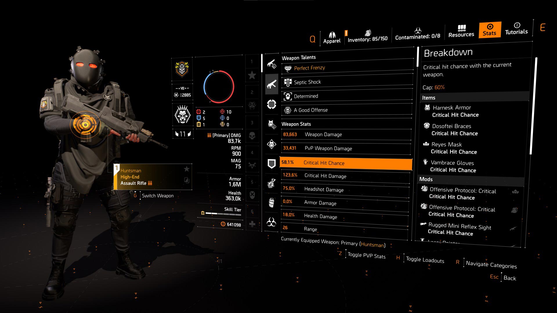 huntsman ninja build 2
