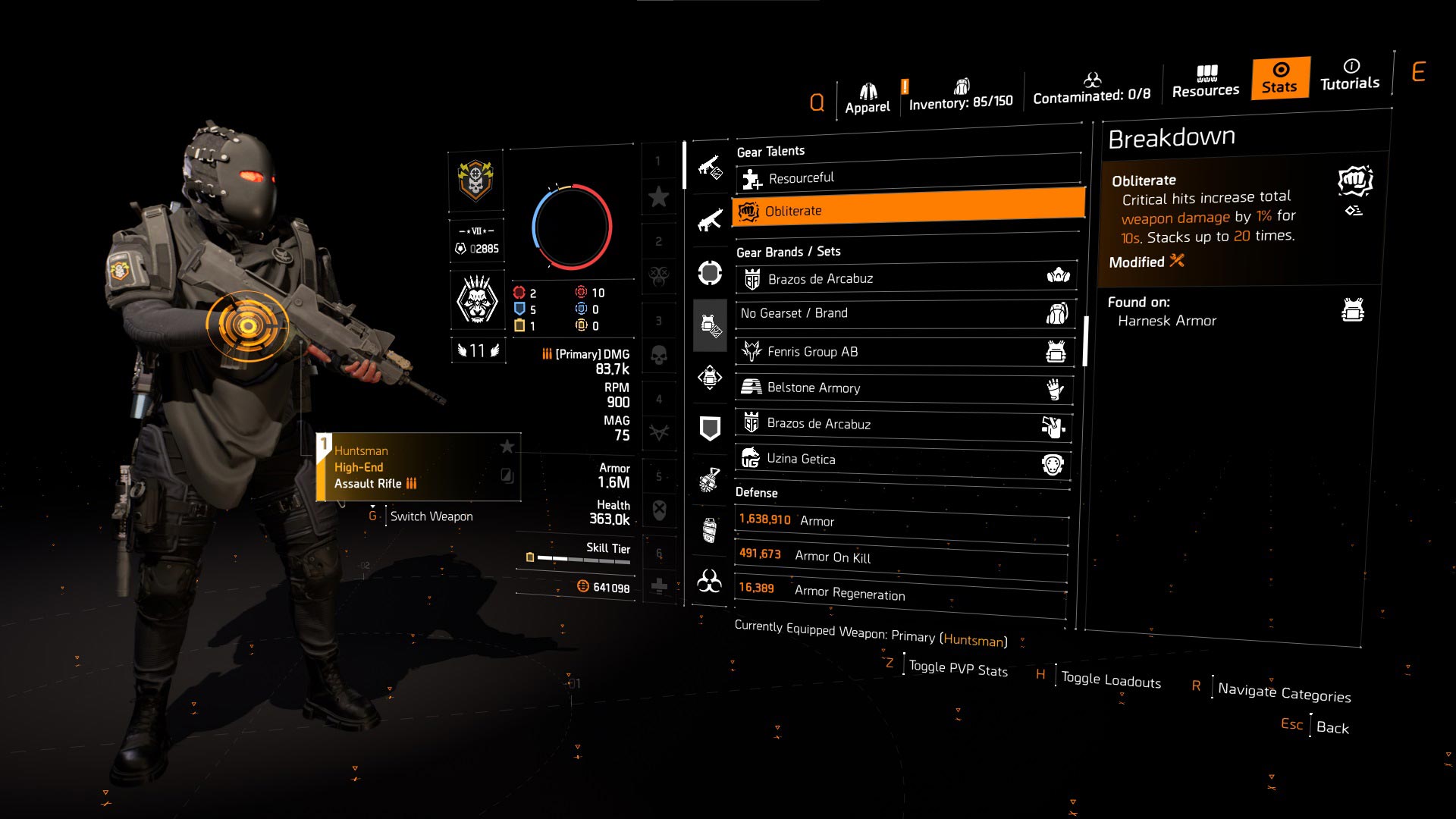 huntsman ninja build 3
