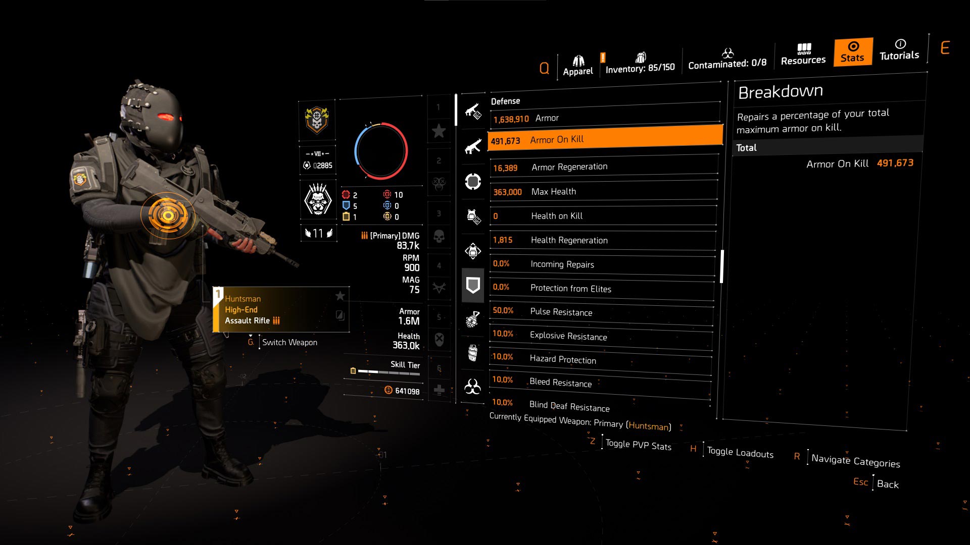 huntsman ninja build 4