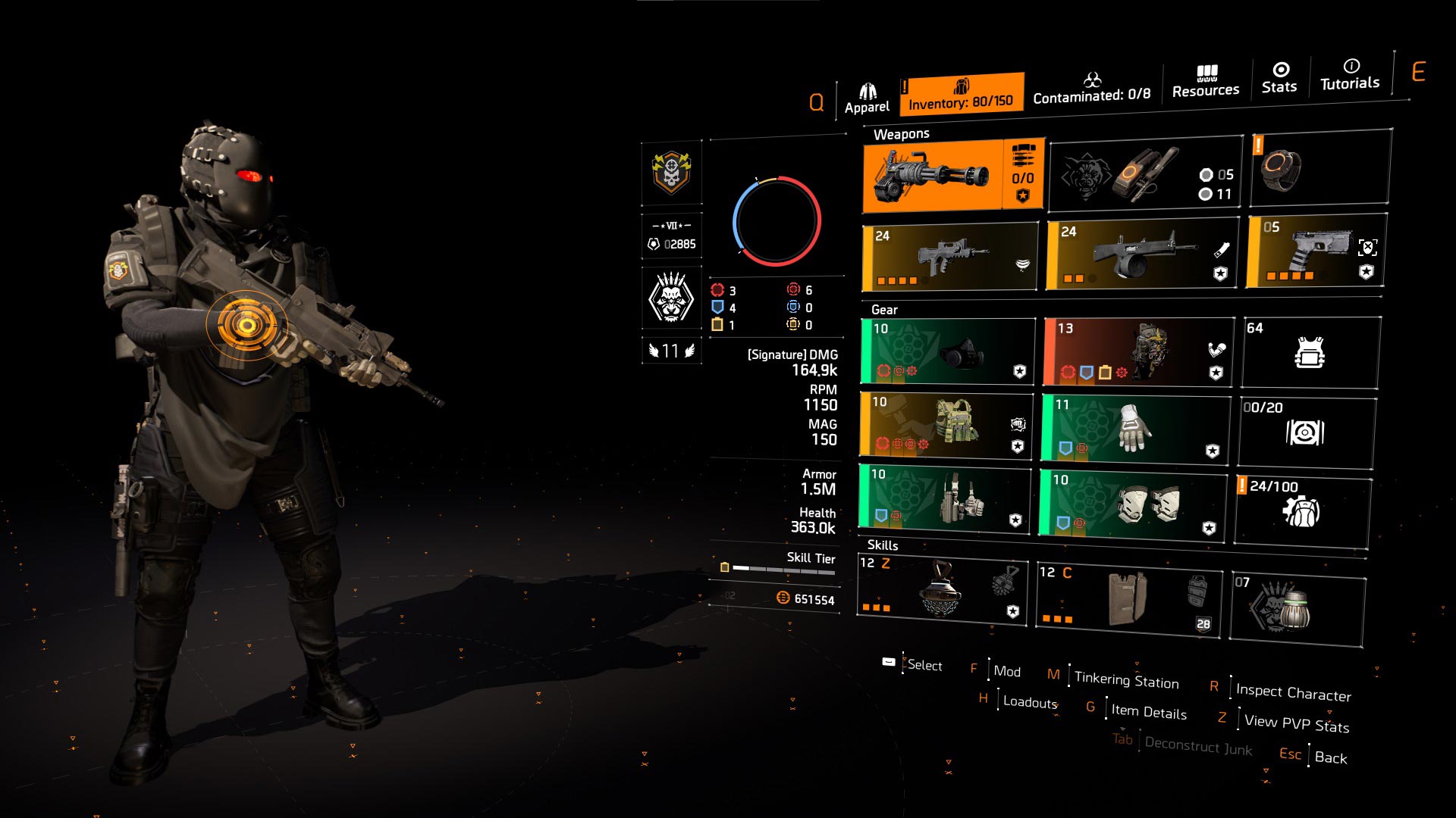 huntsman striker build 1