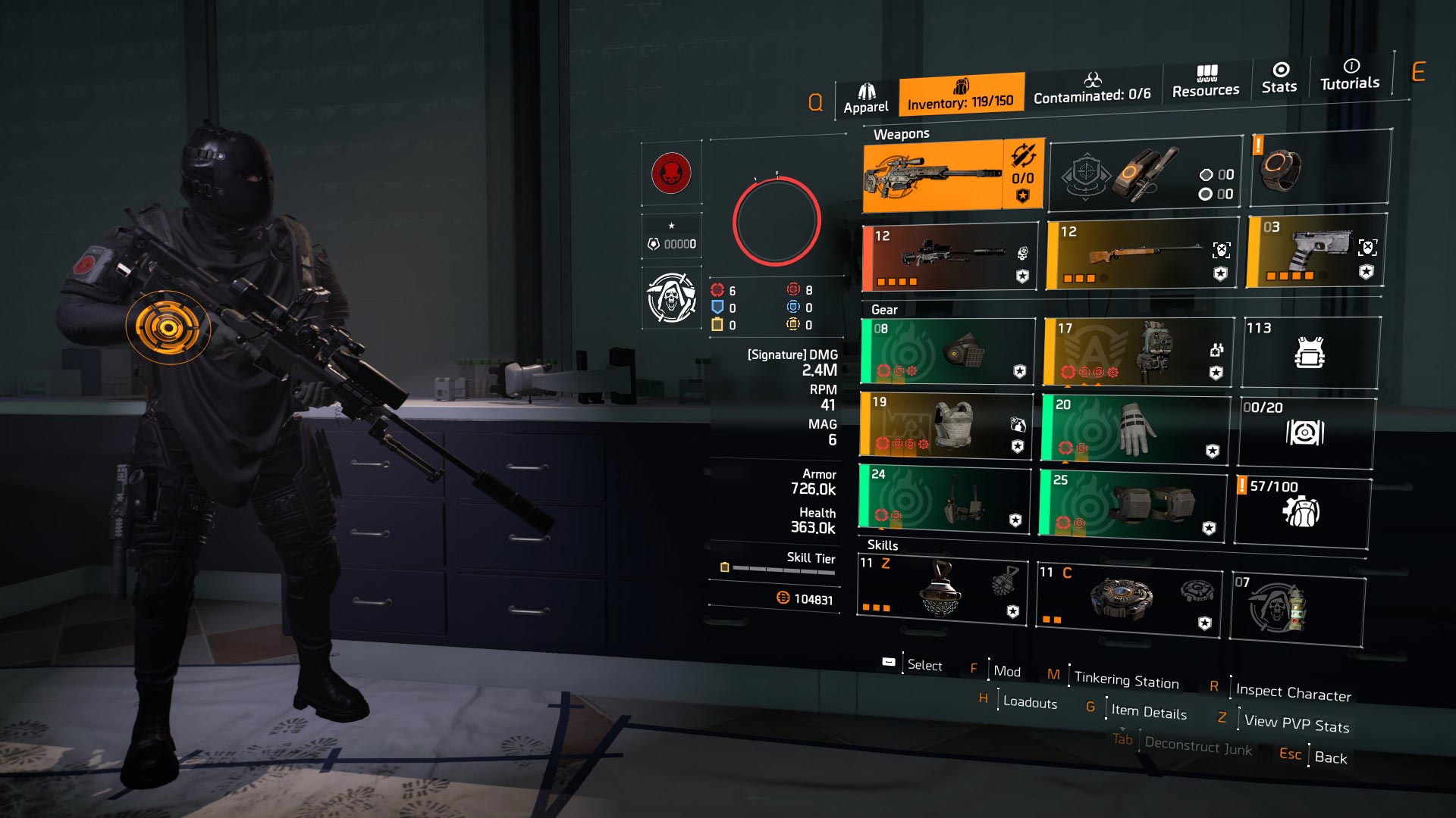 one shot new sniper build 1