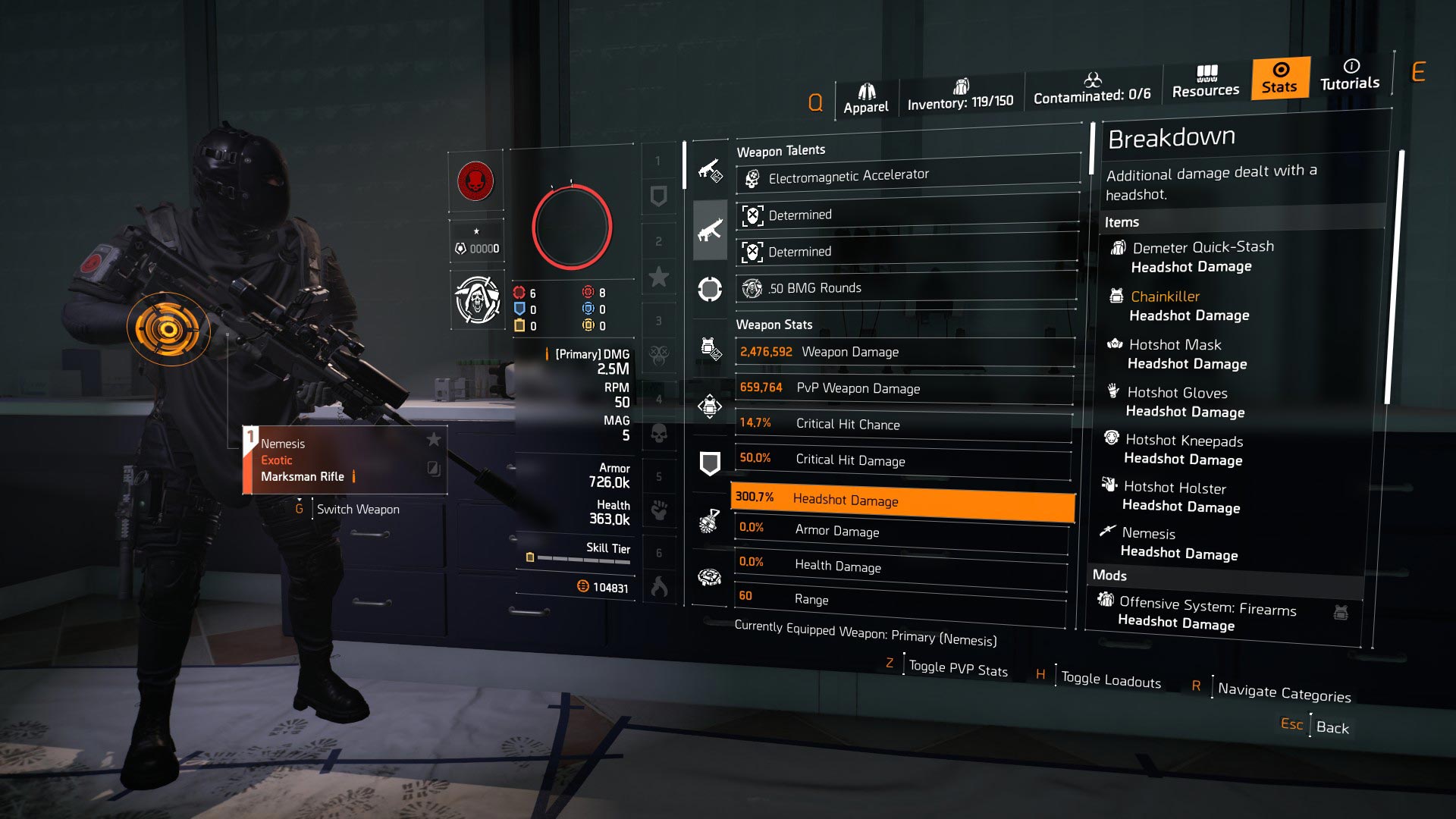 one shot new sniper build 2