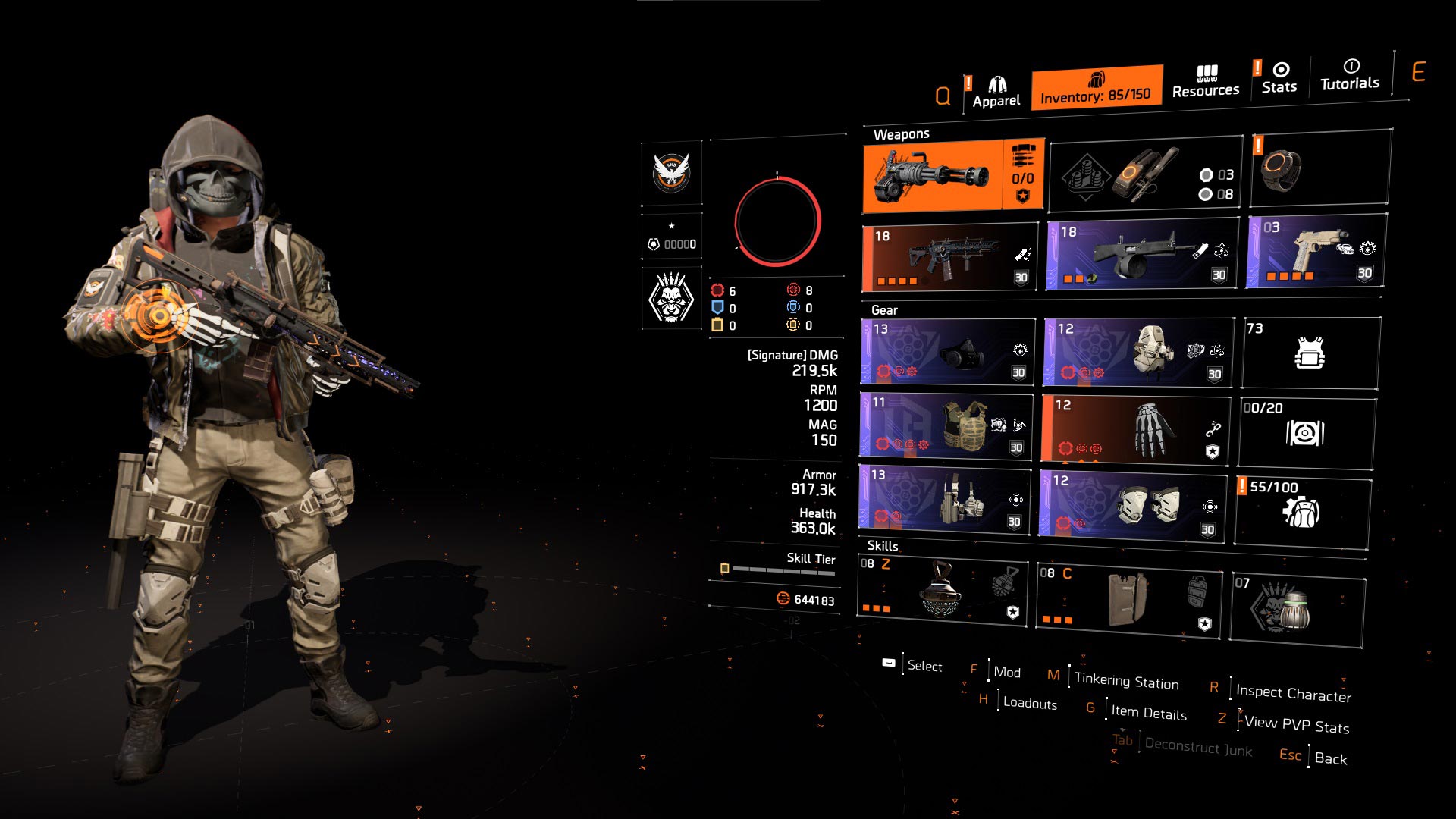 prototype striker build with overdogs