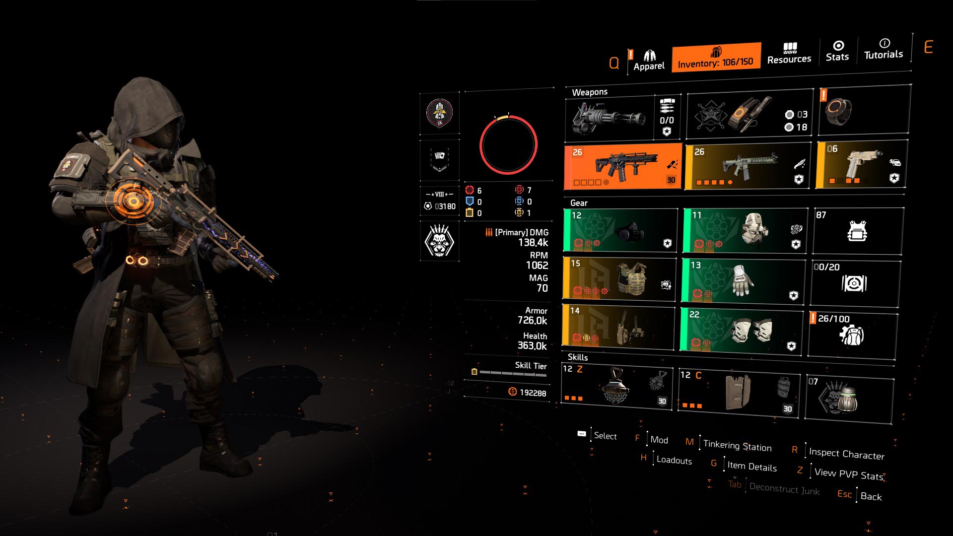 red elmos striker unit build