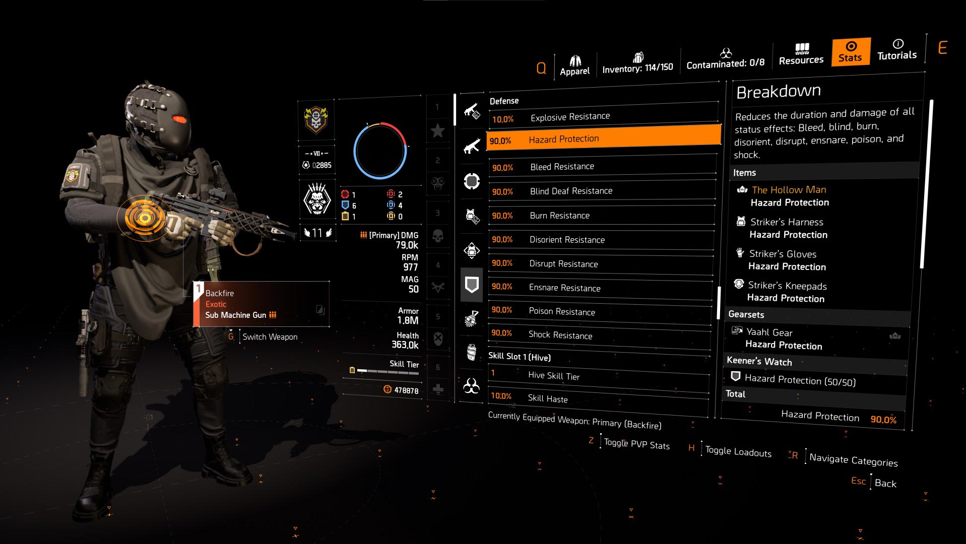strikers backfire haz pro build 3